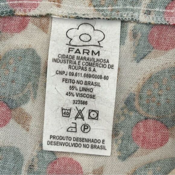 FARM Rio Sapoá Printed Blazer in linen /viscous blend - Picture 11 of 14